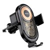 Jokade Car Holder Wireless Automatic Air Outlet Spiral Hook 15W JH020, Black( Damaged Box)