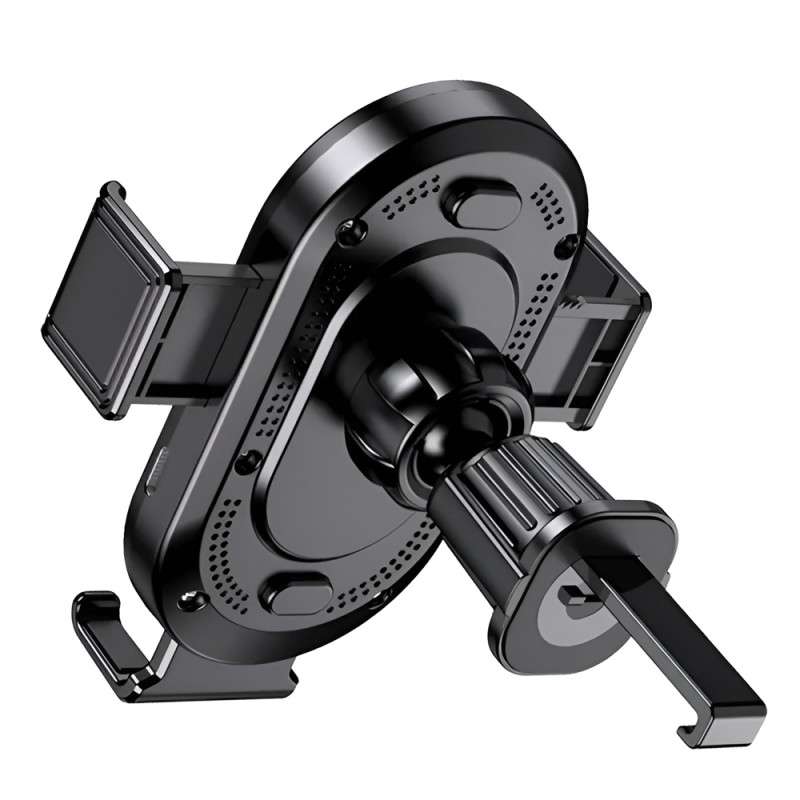 Jokade Car Holder Wireless Automatic Air Outlet Spiral Hook 15W JH020, Black