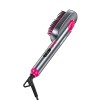 Hair Straightener Brush Multifunctional Comb with Digital LED Display KSC-1555, Grey