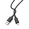 Jokade Cable USB to Micro-USB 3A 1.2m Intelligent Power-off JA049, Black