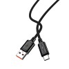 Jokade Cable USB to Type- C 3A 1.2m Intelligent Power-off JA049, Black