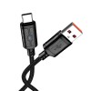 Jokade Cable USB to Type- C 3A 1.2m Intelligent Power-off JA049, Black