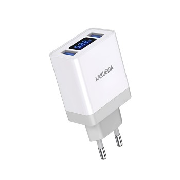 Ksiga Wall Charger Dual Port KSC-756 Bangneng, White