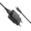 Jokade Wall Charger with Cable USB to Micro-USB Single Port 3A Kaer, Black