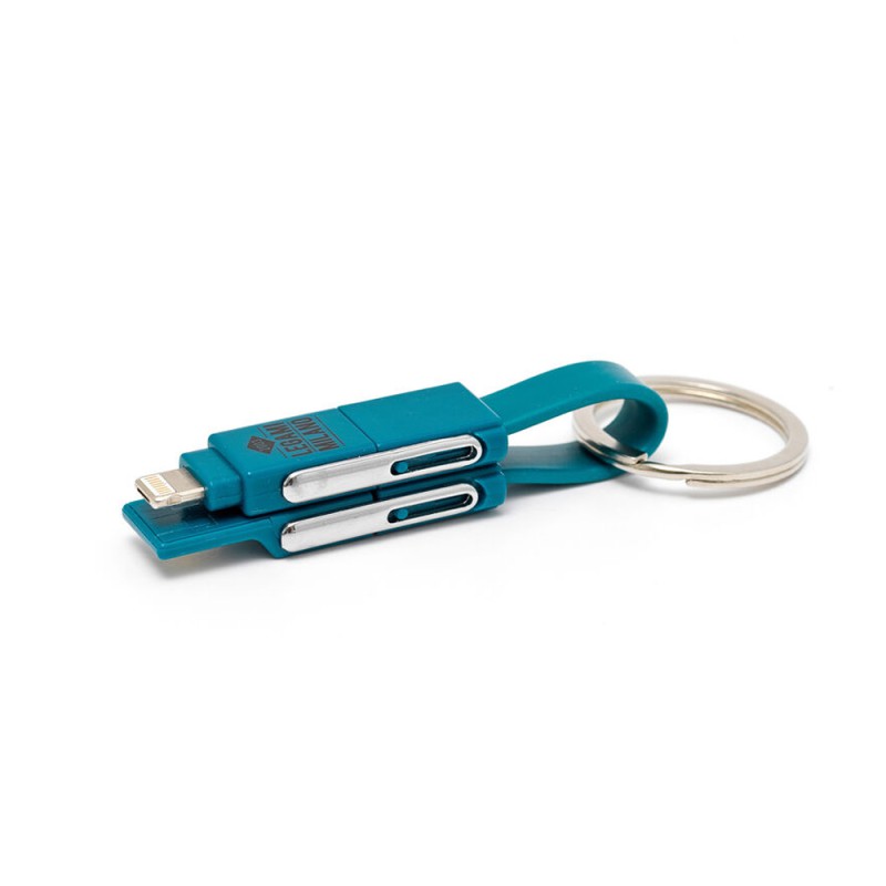 Keychain Charging Cable 6 in1,