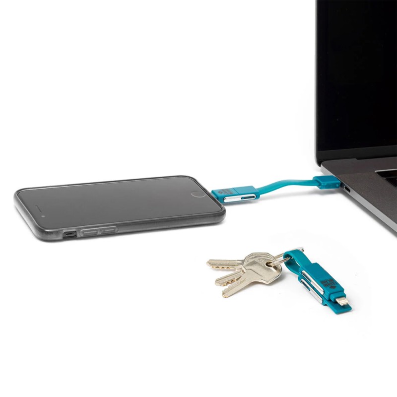 Keychain Charging Cable 6 in1,