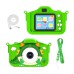 Digital Kids Camera Crocodile, Green