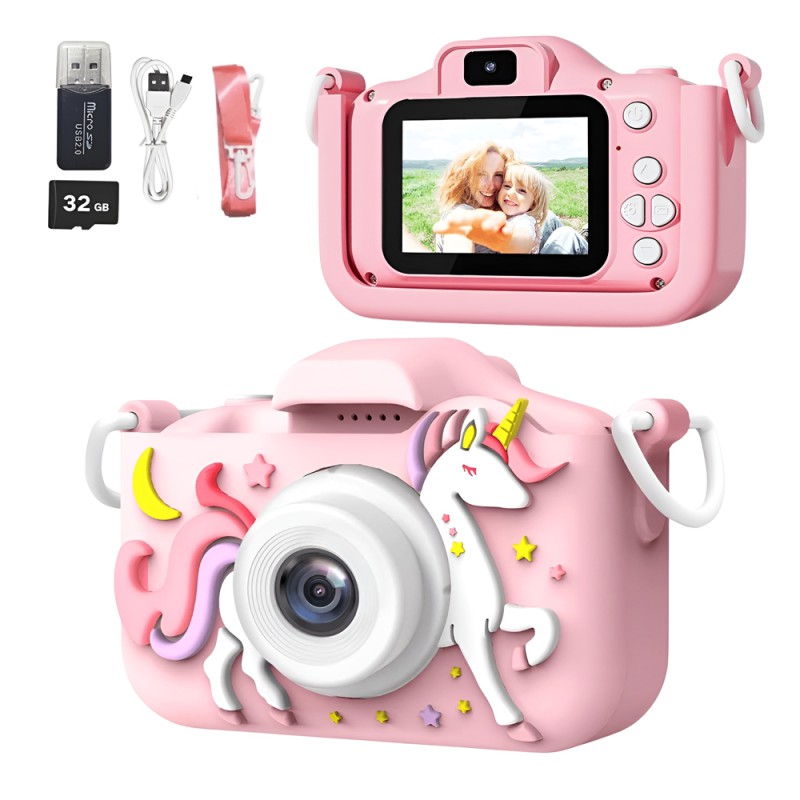 Digital Kids Camera Unicorn, Pink
