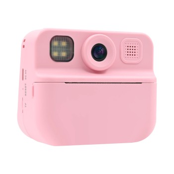 EYESUN Instant Kids Camera with Printing Paper Rolls 030D, Pink