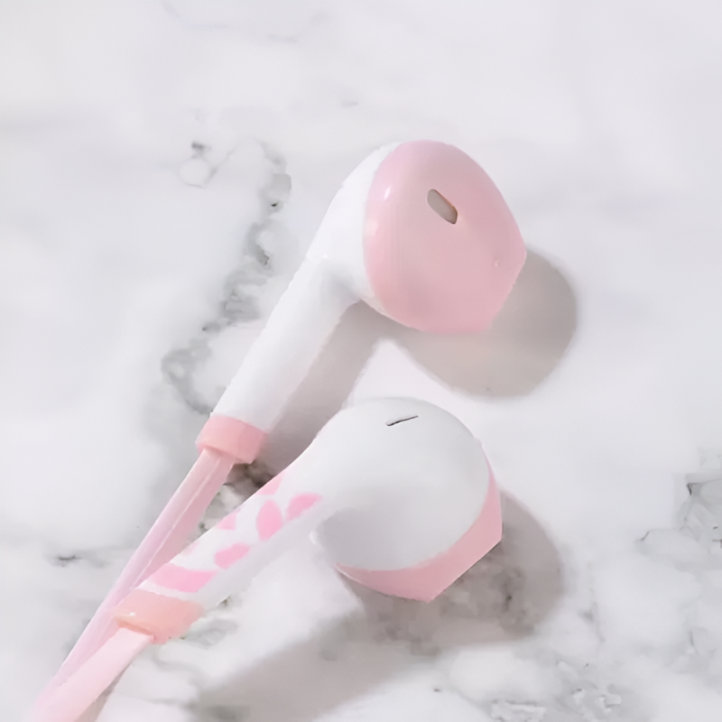 Keeka Earphones 3.5mm Q30, Pink