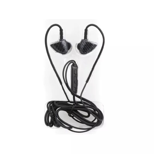 Keeka Earphones 3.5mm Q32, Black