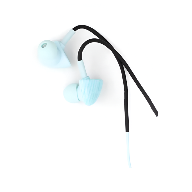Keeka Earphones 3.5mm Q32, Blue