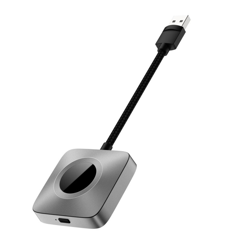 Yesido Wireless CarPlay&Android Auto Adapter, Black