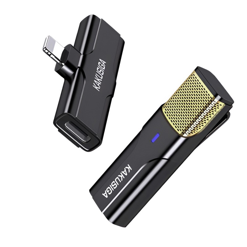 Ksiga Wireless Microphone System KSC-1106 Lightning, Black