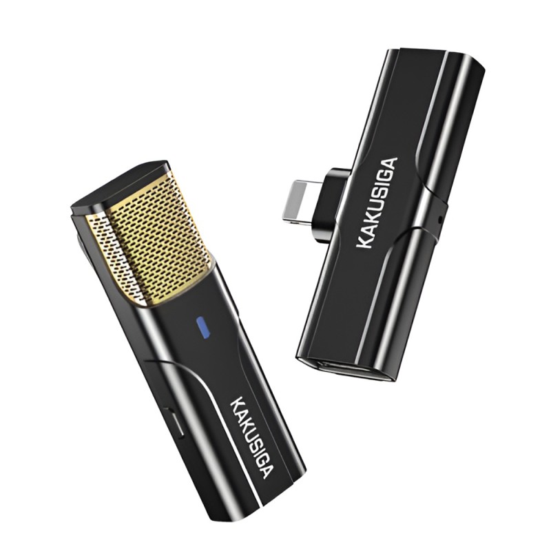 Ksiga Wireless Microphone System KSC-1106 Lightning, Black