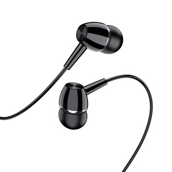 Ksiga Earphones Type-C with Mic Jiaxuan KSC-1296, Black