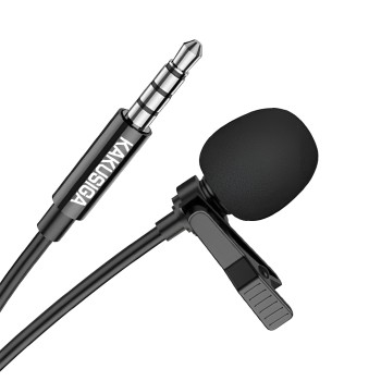 Ksiga Wired Lavalier KSC-762 3.5mm 2M, Black