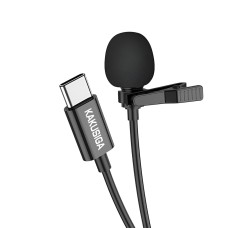 Ksiga Wired Lavalier KSC-763 Type-C 2M, Black