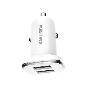 Ksiga Car Charger 2.4A KSC-565 Ruitu, White
