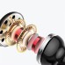Ksiga Earphones 3.5mm with Mic Feile KSC-403, Black