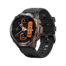 Kospet Smart Watch Tank T3 Ultra, Amoled, Gorilla Glass, GPS, Glonass, 5 ATM, IP69K, Black