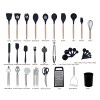 Kitchen Utensils 44 Pcs Set, Black
