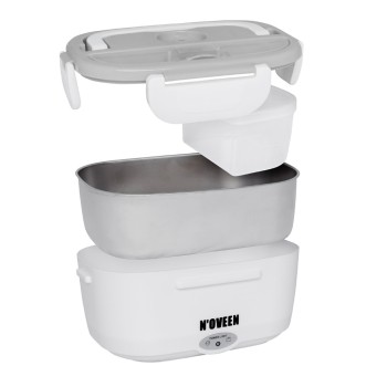NOVEEN Lunch Box LB410  12/220-240 Volt,23x16x10,5 cm,INOX interior,Power 40 W Grey
