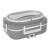 NOVEEN Lunch Box LB640  12/24/220-240 Volt,24x18,5x11 cm,INOX interior,Power 60 W Dark Grey