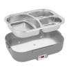 NOVEEN Lunch Box LB640  12/24/220-240 Volt,24x18,5x11 cm,INOX interior,Power 60 W Dark Grey