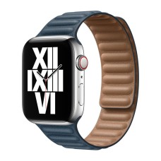 Leather Apple Watch Strap 38/40/41mm M/L Blue