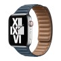 Leather Apple Watch Strap 38/40/41mm M/L Blue