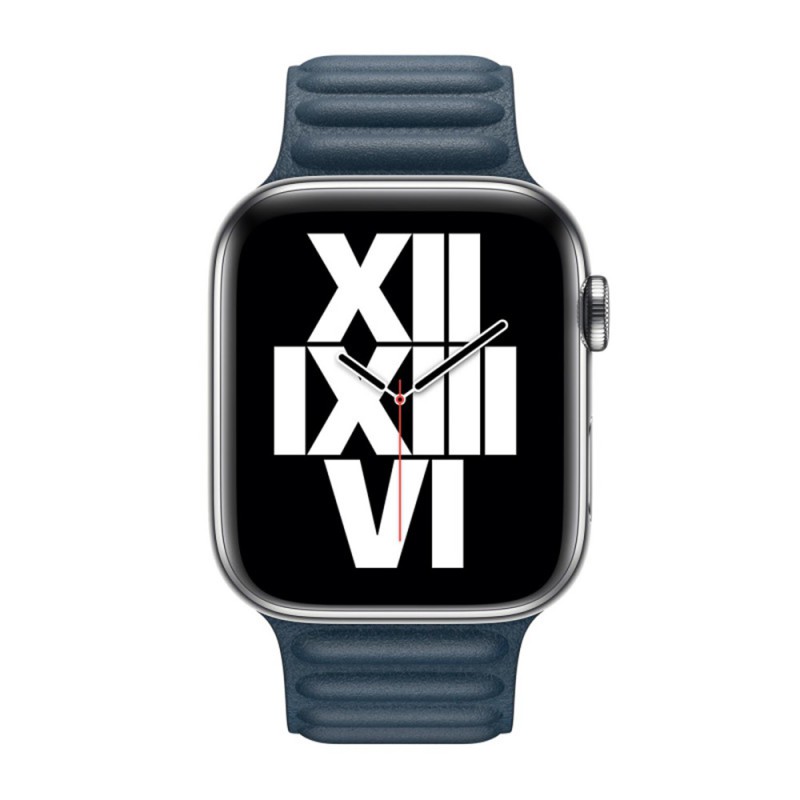 Leather Apple Watch Strap 38/40/41mm M/L Blue