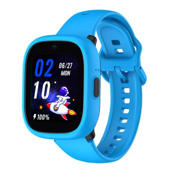 Lagenio Kids Smart Watch 4G, K3, With 2 Straps Blue and Black