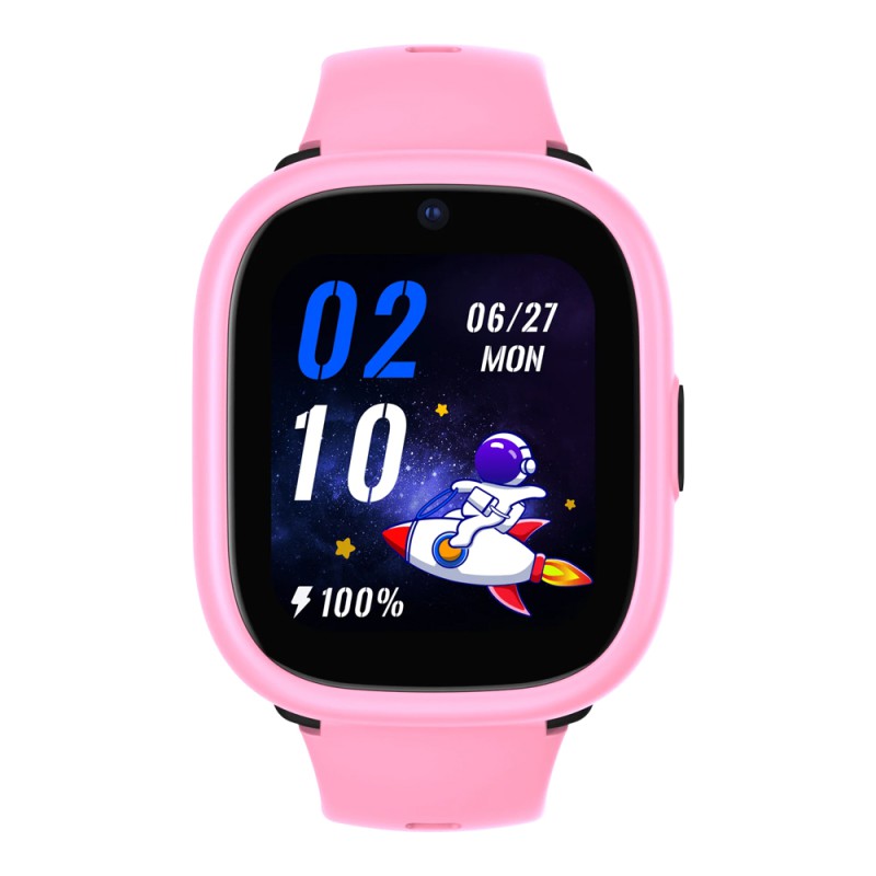 Lagenio Kids Smart Watch 4G, K3, With 2 Straps Pink and Purple
