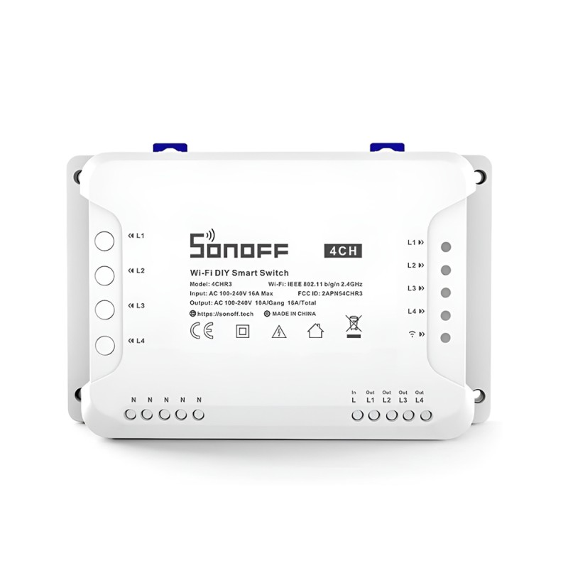 Sonoff Wi-Fi 4-Gang Smart Switch 4CHR3