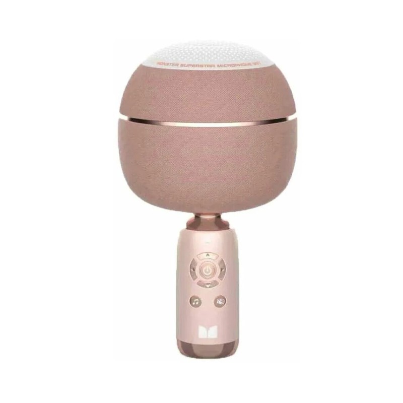 Monster Microphone + Wireless Speaker Superstar Pink