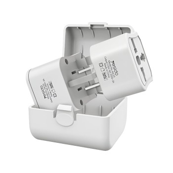 Yesido Universal Charger Plug Convertor MC25, White
