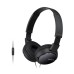 SONY On-Ear Headphones 3.5mm MDRZX110B, Black