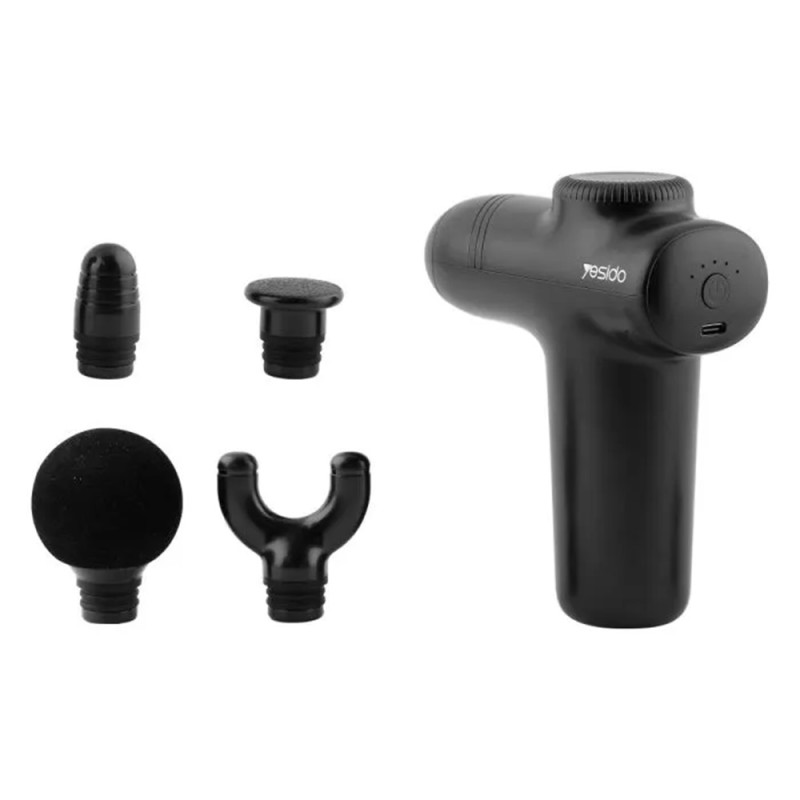 Yesido Head And Shoulder Massager Gun MG01, Black