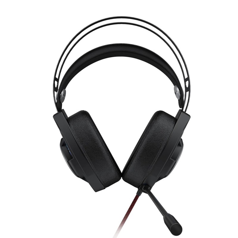 Monster Gaming Headset USB RGB Mission V1, Black