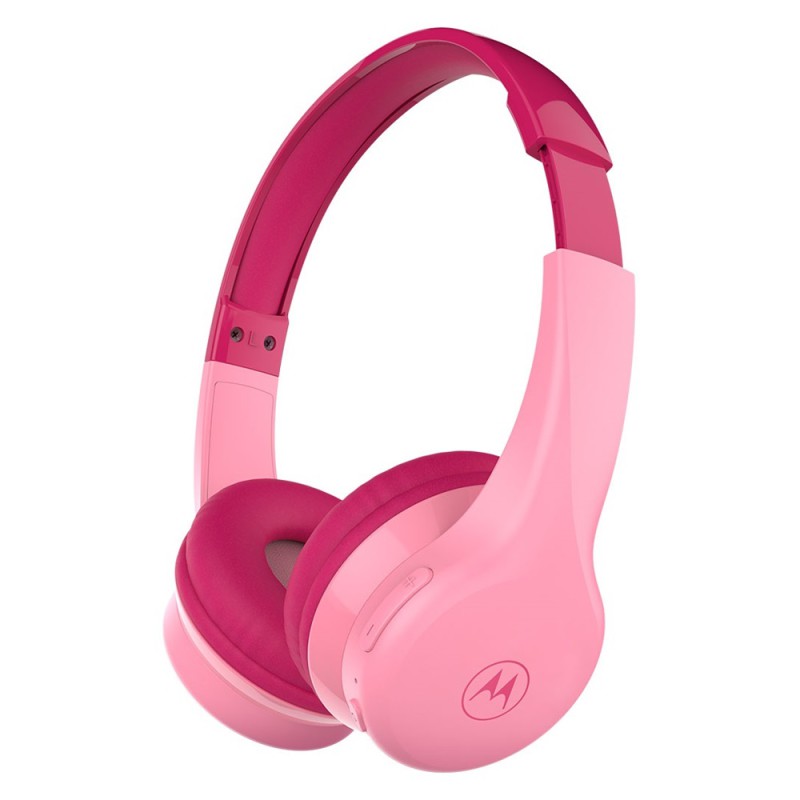 Motorola On-Ear Headphones with MIC Bluetooth MOTO JR300, Pink