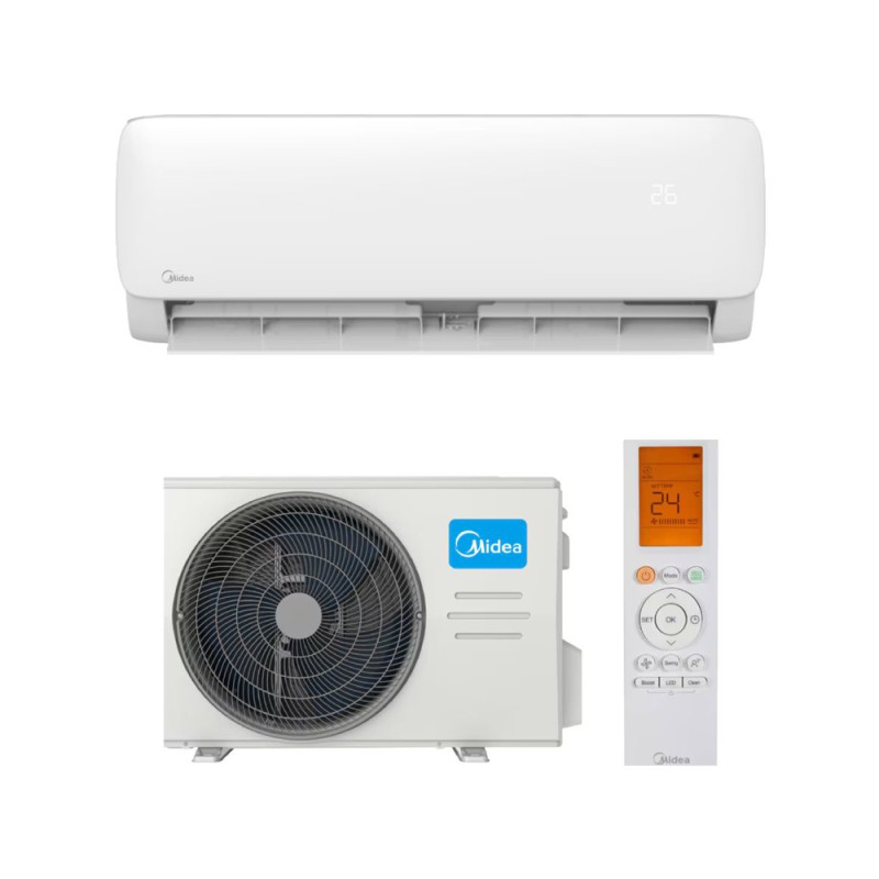 Air conditioner Midea Xtreme Inverter Lite 24kBTU, Ionizer, Wi-Fi, A++, R32