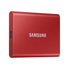 External SSD 1TB Samsung T7, USB 3.2, Red