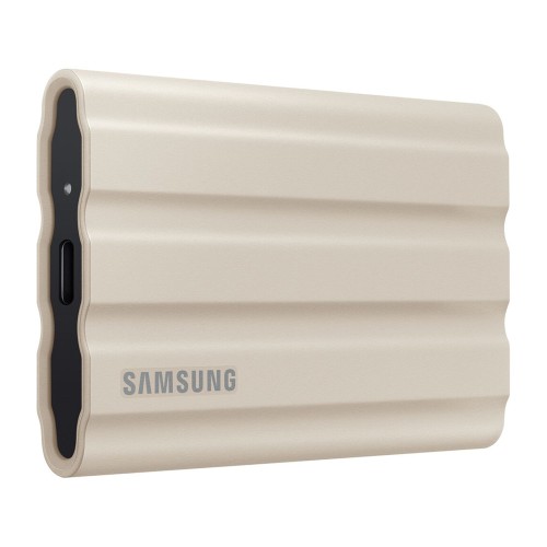 External SSD 2TB Samsung T7 Shield, USB 3.2, Beige