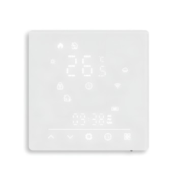 Moes Matter over WiFi Smart Thermostat Temperature Controller Water/ Gas Boiler 5A, White