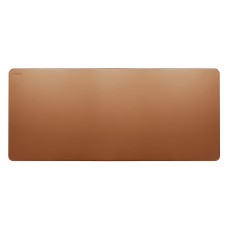 MIIIW Mouse Pad Monochrome leather Size XL (900 x 400 x 2 mm), Brown
