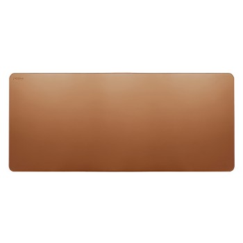 MIIIW Mouse Pad Monochrome leather Size XL (900 x 400 x 2 mm), Brown