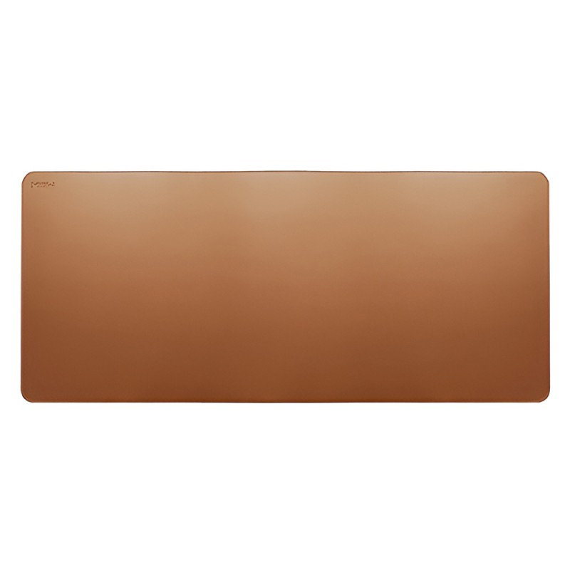 MIIIW Mouse Pad Monochrome leather Size XL (900 x 400 x 2 mm), Brown
