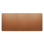 MIIIW Mouse Pad Monochrome leather Size XL (900 x 400 x 2 mm), Brown