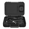 MIIIW Portable Home Tool Kit 6+2, Black